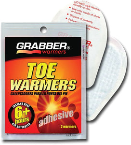 Grabber Toe Warmer 2 Pack