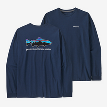 Load image into Gallery viewer, Patagonia M's Long-Sleeved Home Water Trout Responsibili-Tee