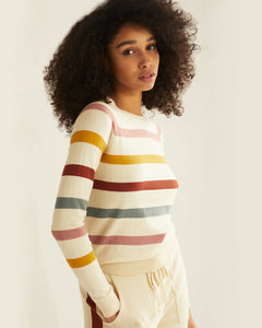 Pendleton W's Cozy Striped Pullover