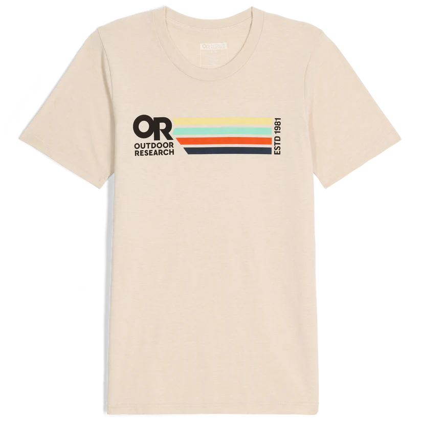 Outdoor Research Quadrise Senior Logo T-Shirt – Blue Mountain