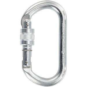 CT Oval Polished Screw Gate Carabiner