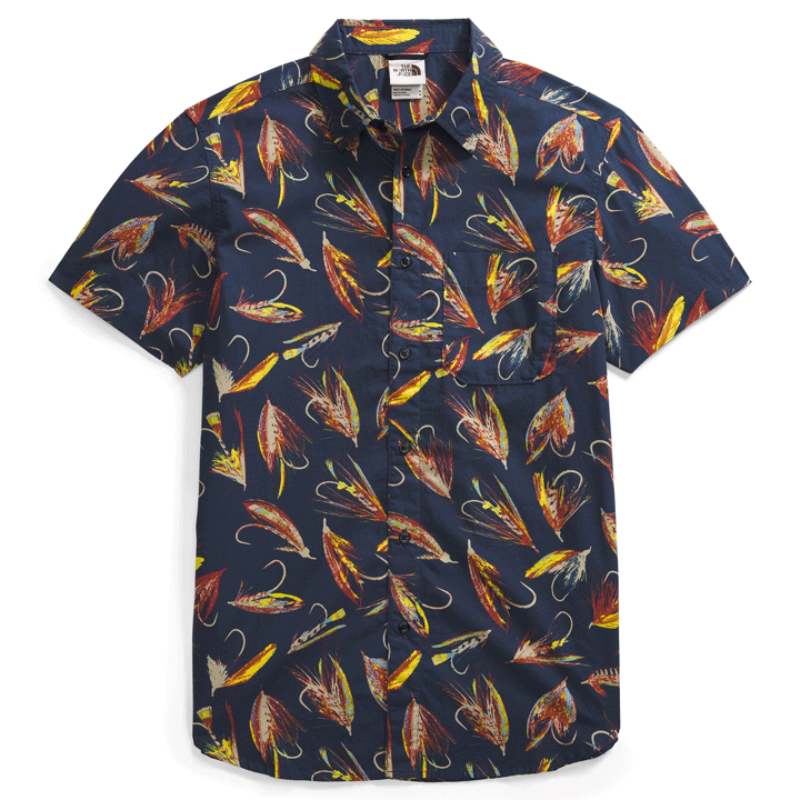 The North Face M's Short Sleeve Baytrail Pattern Shirt