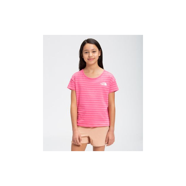 The North Face Girl's S/S Tri-Blend Tee