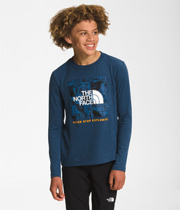 The North Face Boys' Long-Sleeve Graphic Tee